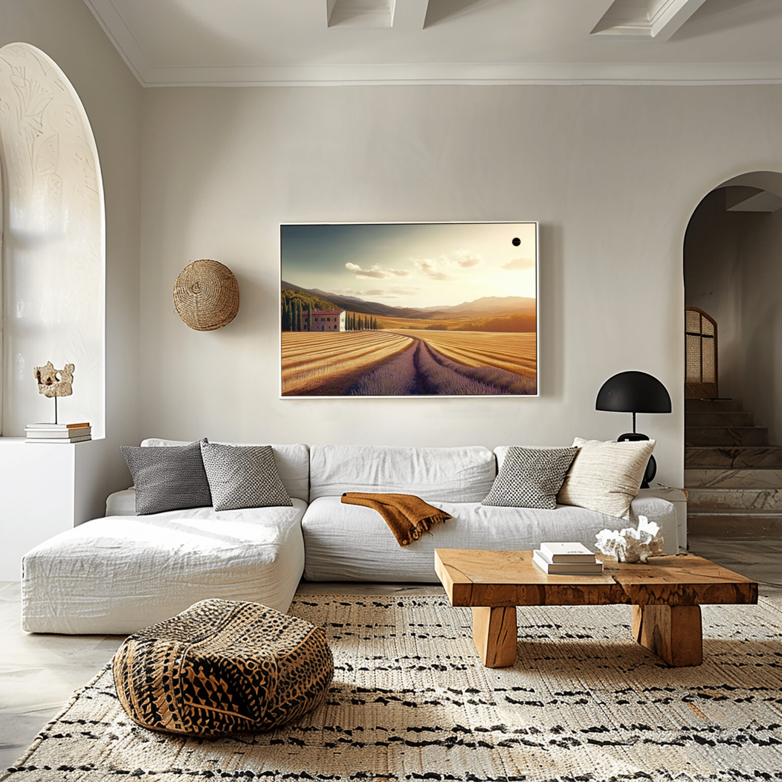 Obraz na płótnie Toskański Szept - wprowadza spokój i harmonie