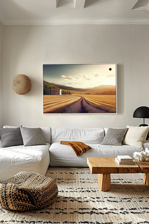 Obraz na płótnie Toskański Szept - wprowadza spokój i harmonie