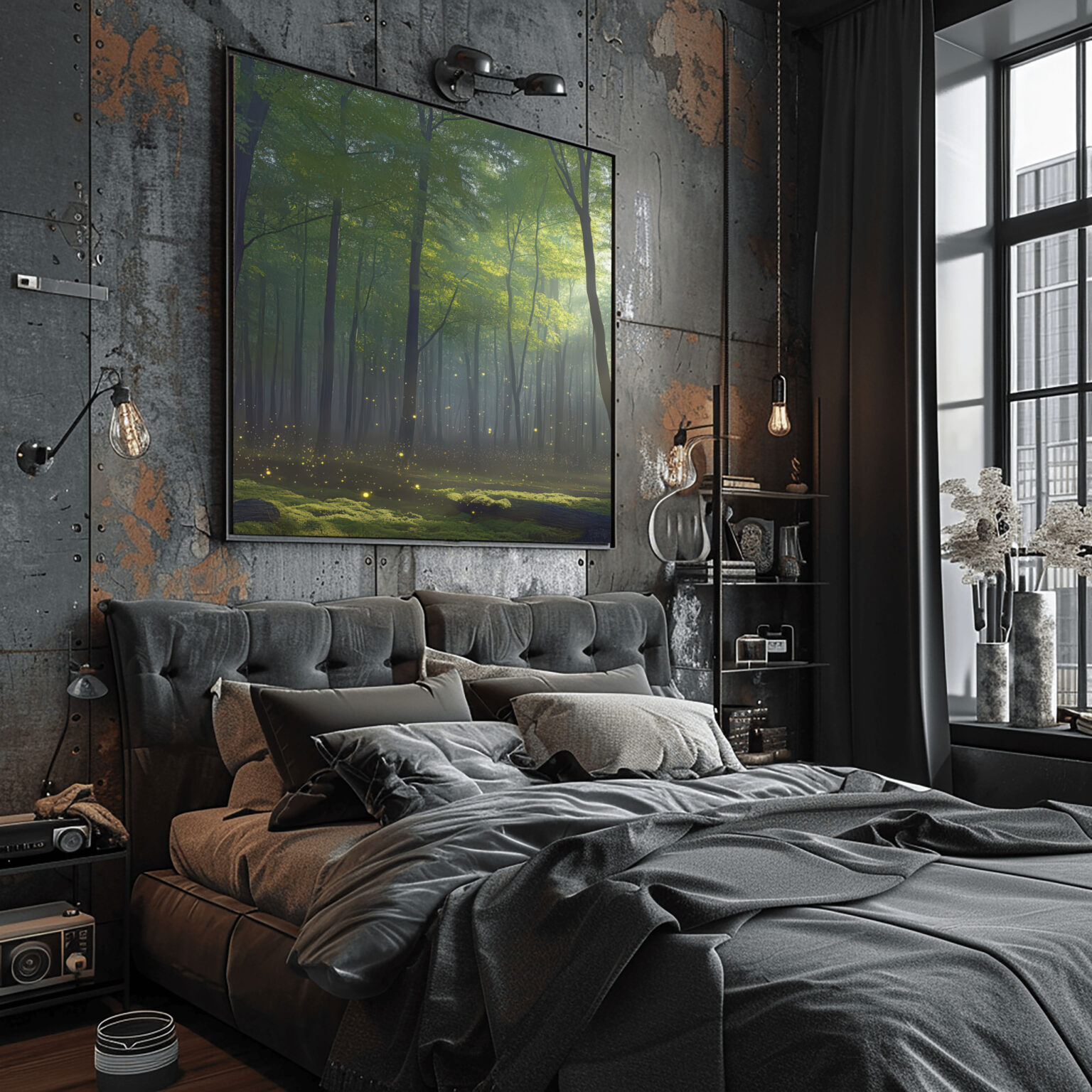 Obraz Świetlista Noc - obrazek 6