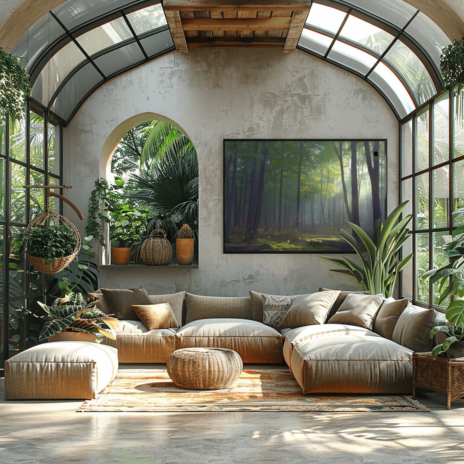 Obraz Świetlista Noc - obrazek 2