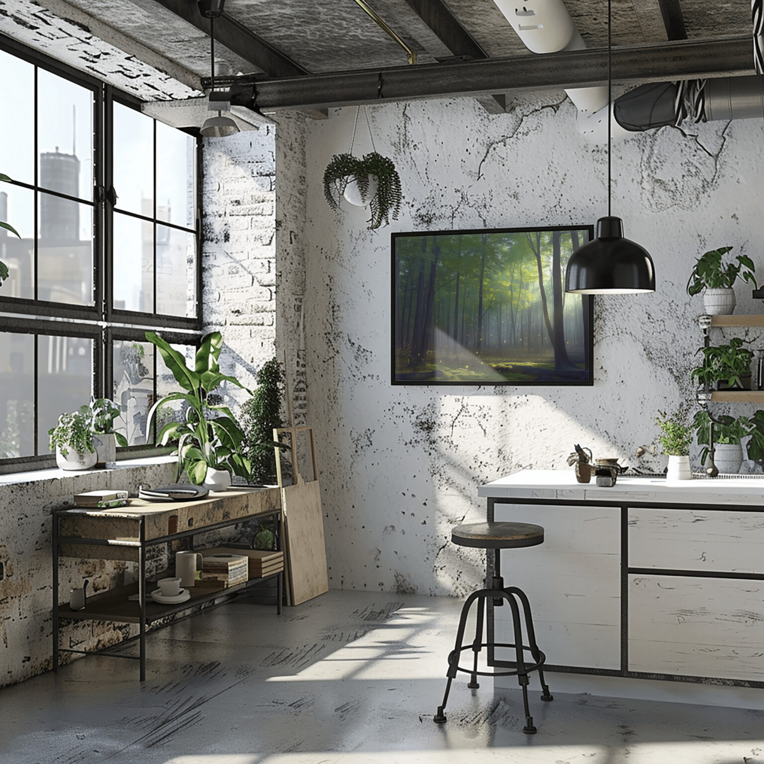 Obraz Świetlista Noc - obrazek 3